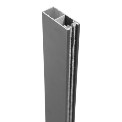 Volet roulant aluminium anthracite - ouverture manuelle - Fortia - l.100 x H.220 cm