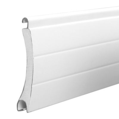 Volet roulant aluminium blanc - ouverture manuelle - Fortia - l.100 x H.220 cm