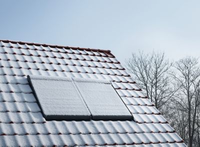 Volet roulant rigide pour fenêtre de toit, gris anthracite, à énergie solaire, l.114 x H.118 cm, Velux SSL SK06 0000S