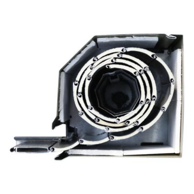 Volet roulant solaire aluminium anthracite - ouverture motorisée - Fortia - l.100 x H.135 cm