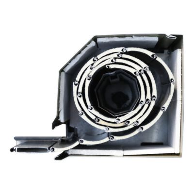 Volet roulant solaire aluminium anthracite - ouverture motorisée - Fortia - l.90 x H.155 cm