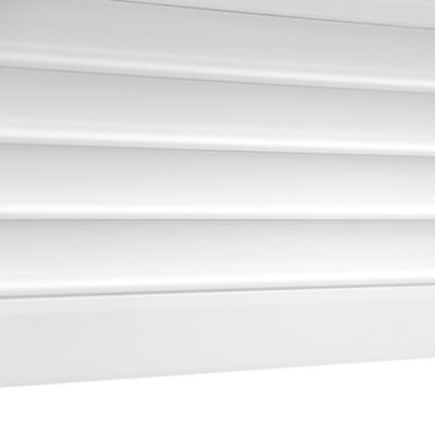 Volet roulant solaire aluminium blanc - ouverture motorisée - Fortia - l.100 x H.135 cm