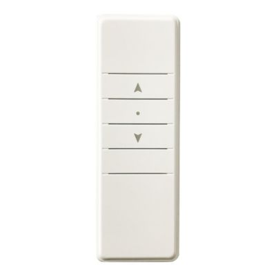 Volet roulant solaire aluminium blanc - ouverture motorisée - Fortia - l.120 x H.135 cm
