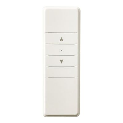 Volet roulant solaire aluminium blanc - ouverture motorisée - Fortia - l.80 x H.205 cm