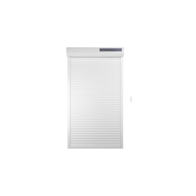 Volet roulant solaire radio alu H 215 cm x L 120 cm Blanc