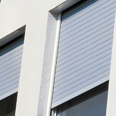 Volet Roulant Traditionnel en aluminium 45mm (Gris anthracite RAL7016 - Moteur DELTADORE Tymoov à télécommande - 1200 x 2150mm)