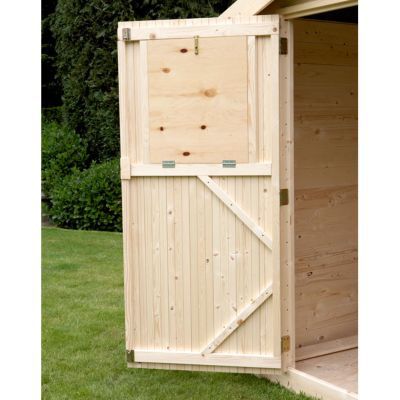 Volets Interieurs Porte Pour Abri De Jardin Bois Castorama Gent Castorama