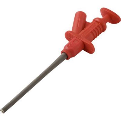 VOLTCRAFT MSK-122 rot, pince de sécurité enfichable 4 mm, CAT II 1000 V, 5 A