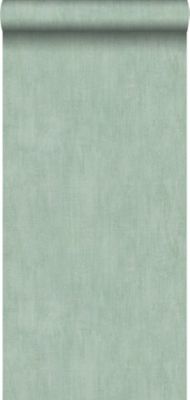 Walls4You papier peint effet béton vert menthe - 0,53 x 10,05 m - 935338