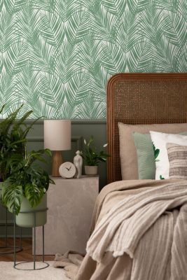 Walls4You papier peint feuilles tropicales vert - 0,53 x 10,05 m - 935307