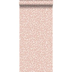 Walls4You papier peint peau de léopard rose - 0,53 x 10,05 m - 935282