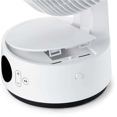 Watts ventilateur de table oscillant 12 vitesses blanc 18 W