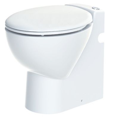 WC avec broyeur intégré avec un habillage blanc Sanicompact Comfort Box -  SFA - Mr.Bricolage