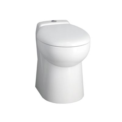 WC broyeur compact WATERMATIC W30SP avec abattant frein de chute
