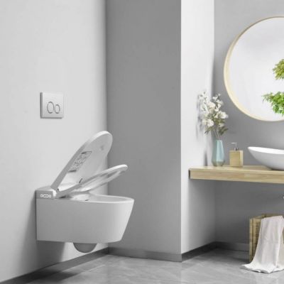 Wc Lavant suspendu TopToilet Crystal Plus 2 à ouverture automatique