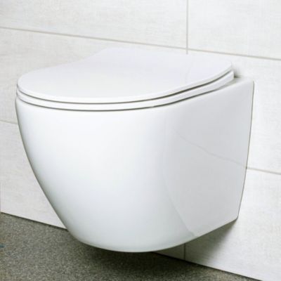 WC suspendu GEBERIT blanc pack complet DELOS