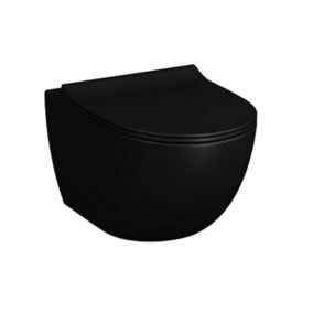 WC suspendus SENTO PACK - Noir Mat