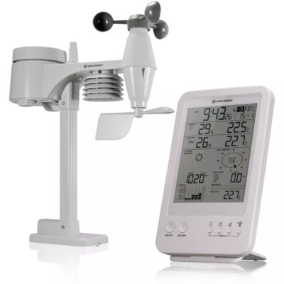 Weather Center 5-en-1 blanc BRESSER