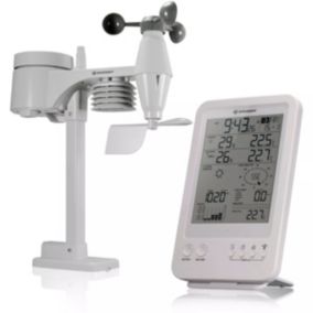 Weather Center 5-en-1 blanc BRESSER