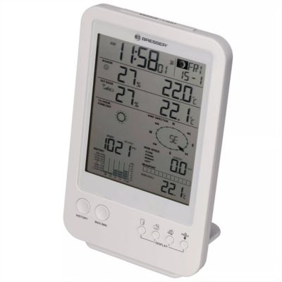 Weather Center 5-en-1 blanc BRESSER