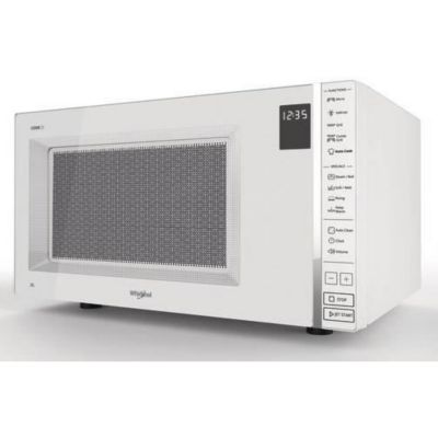 WHIRLPOOL MWP304W Micro-Ondes Posable Gril & vapeur - COOK30 - Blanc - 30L