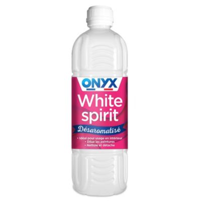 White spirit désaromatisé diluant détachant peinture fraîche Onyx 1L