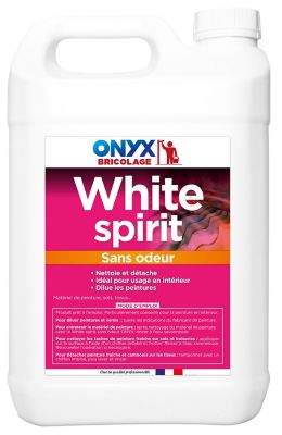 White Spirit sans odeur Onyx bricolage 5 L