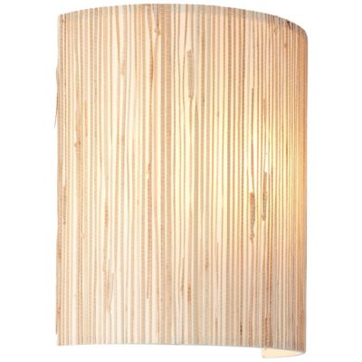 WIMEA Applique murale nature, métal/jonc de mer - E27 52W - ampoule non incluse