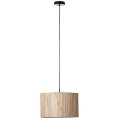 WIMEA Suspension nature, métal/jonc de mer, E27 52W ampoule non incluse