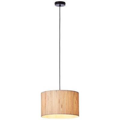 WIMEA Suspension nature, métal/jonc de mer, E27 52W ampoule non incluse