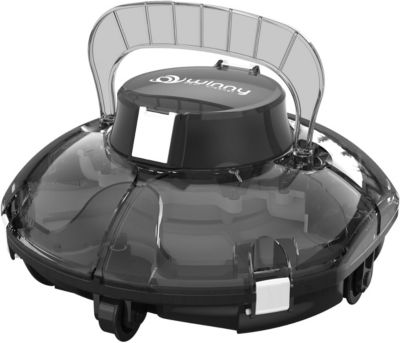 WINNY 200 Robot Piscine Sans Fil Autonomie 75 min Double Filtration Léger et Compact pour Piscines Hors Sol
