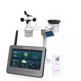 WLAN HD TFT Station météo 7-en-1 professionnelle différents modes d'affichage BRESSER