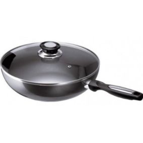 Wok anti adhésif 28cm avec couvercle Beka 13078284