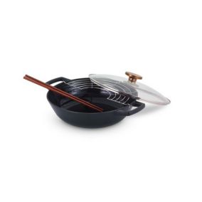 Wok avec couvercle verre Beka 15140304