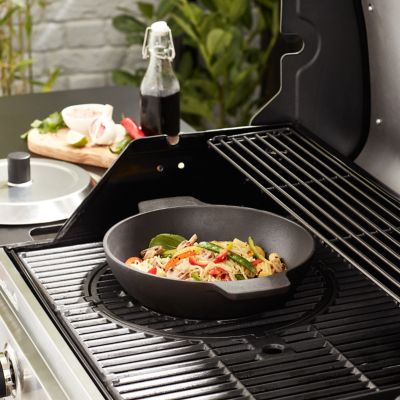 Wok multifonction GoodHome en fonte et acier inoxydable