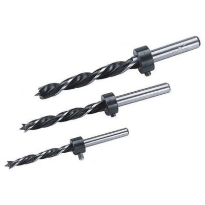 Wolfcraft 2730000 jeu de forets à cheville 3 pièces 6 mm, 8 mm, 10 mm