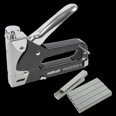 wolfcraft - Kit Agrafeuse Manuelle Tacocraft 7 + 1000 Agrafes 8 mm type 053 - réf. 7089000