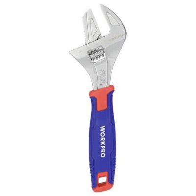 WorkPro WP272014 clé à molette 2 en 1, ouverture 42 mm, 250 mm de longueur