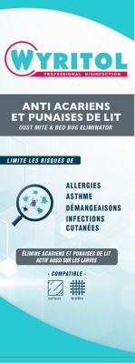 Wyritol anti acariens et punaises de lit 500ml