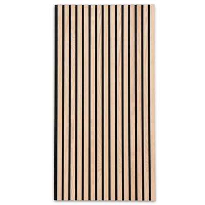 x 1 Pièce Panneaux acoustiques, 118 x 60 cm, Chêne blanc