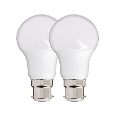 Xanlite - Lot de 2 Ampoules LED A60, culot B22, 9W cons. (60W eq.), lumière blanc neutre - PACK2EB806GCW