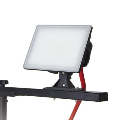 Xanlite - Projecteur de Chantier LED sur Pied, Filaire, x2 Projecteurs 20 W, 2800 Lumens - PR20W2T