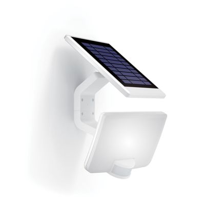 Xanlite - Projecteur Solaire IP44 1500 Lumens - Détecteur de mouvements - Panneau déportable - Blanc - PRS1500DB