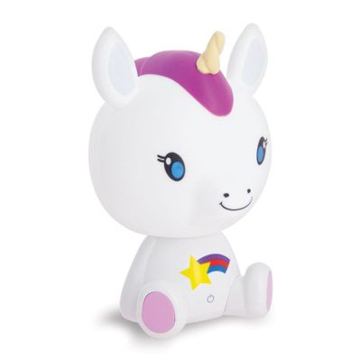 Xanlite - Veilleuse Licorne LED, intensité variable, USB rechargeable, RVB / Blanc chaud - VLLICORNE