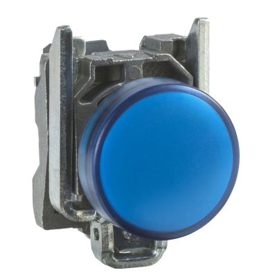 Xb4bvb6 Schneider - Voyant Lumineux Led - diamètre 22 - Bleu - 24v - à Vis - Harmony Xb4