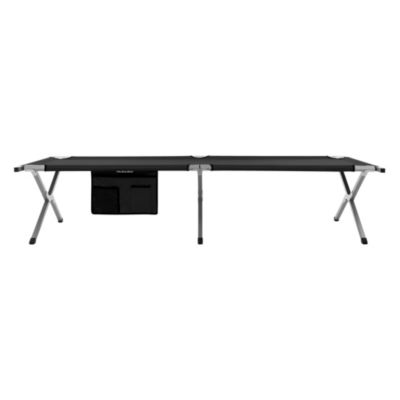 MIPAN .Lit de Camp Pliable avec Matelas - Meuble de camping - Lit de camp pliable 1 personne de