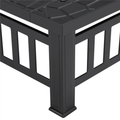 Brasero de jardin YAHEETECH - 54 cm de diamètre - chauffage extérieur pour terrasse, camp et cour - Jardin