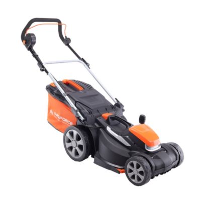 Yard Force - Tondeuse à Gazon Rotative Sans Fil 37cm, avec double batterie Lithium-Ion 2x20V et Chargeur Rapide - LM C37