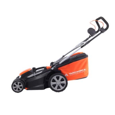 Yard Force - Tondeuse à Gazon Rotative Sans Fil 37cm, avec double batterie Lithium-Ion 2x20V et Chargeur Rapide - LM C37