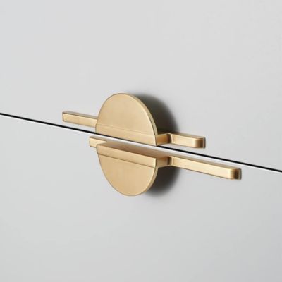 Yuanhao 2 Pièces Poignee de Meuble Cuisine Entraxe 64mm Poignée Meuble Dorée Poignée Cuisine Poignée Meuble Cuisine Poignee Porte